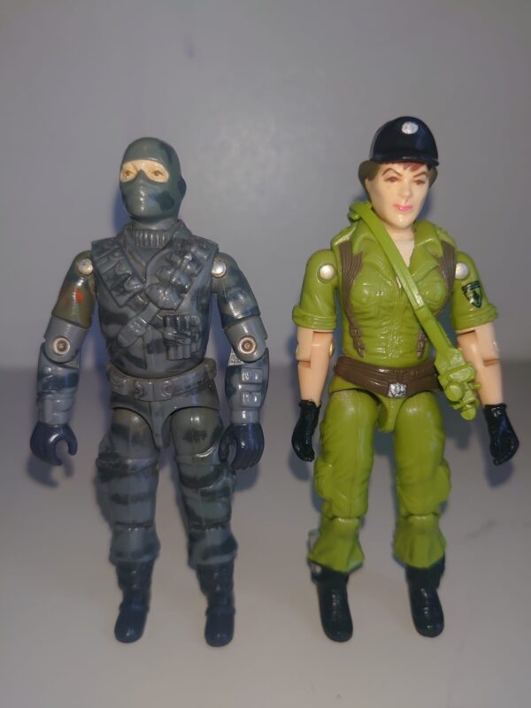 Hasbro GI Joe X2  Firefly 1984 Lady Jaye 1985 - Image 3