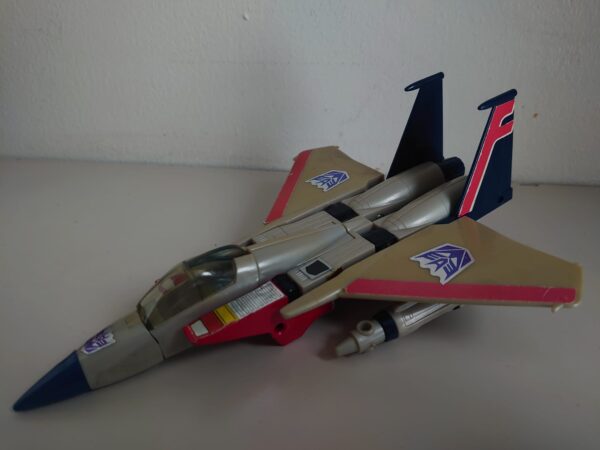 Hasbro G1 Starscream Transformers 1984