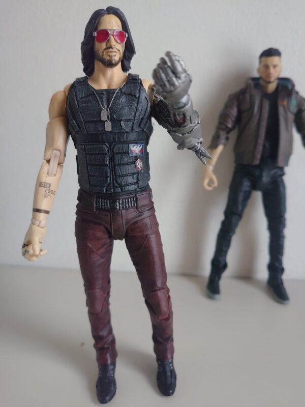 McFarlane Toys  Cyberpunk 2077 Johnny Silverhand & MALE V Figures - Image 2