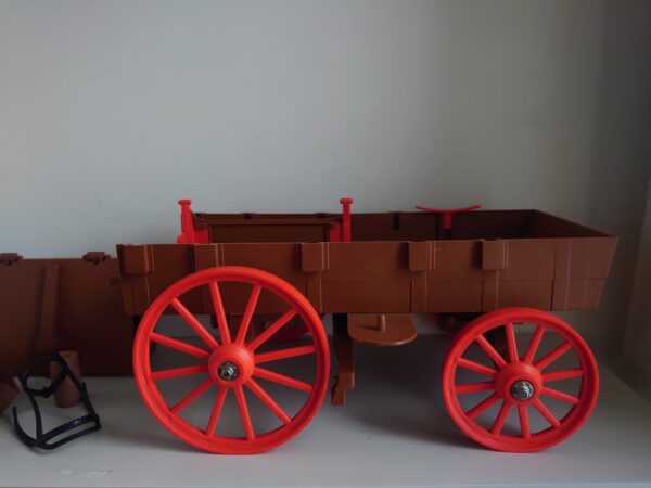 Marx Toys The Lone Ranger Prairie Wagon 1975 - Image 5