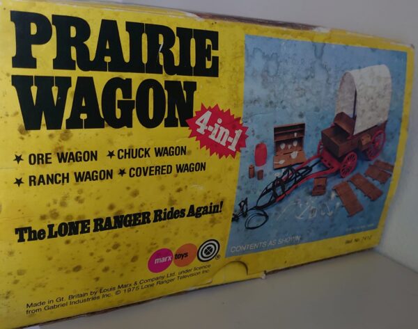 Marx Toys The Lone Ranger Prairie Wagon 1975 - Image 18