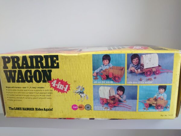 Marx Toys The Lone Ranger Prairie Wagon 1975 - Image 12