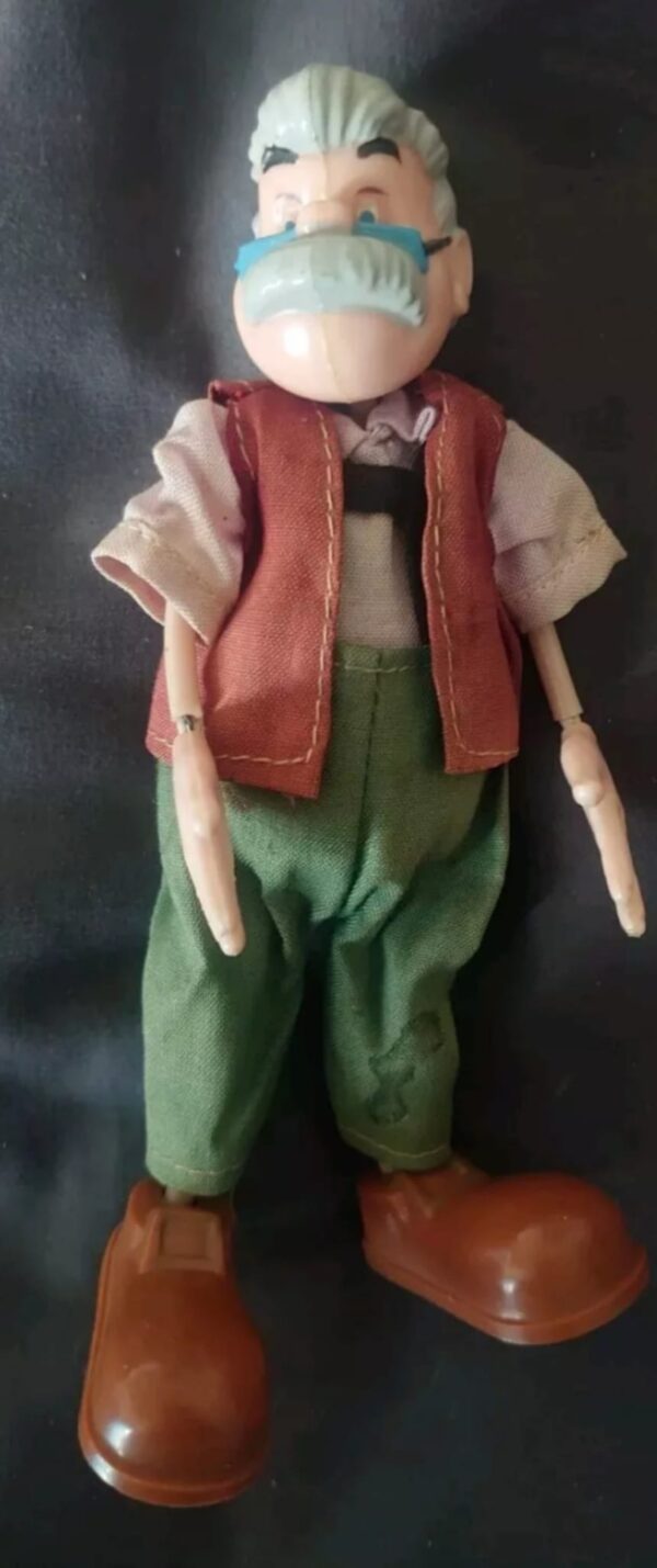 Marx Toys 1970s Geppetto Pinocchio Action Figure - Image 4