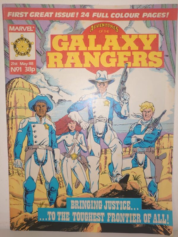 Marvel Comics Galaxy Rangers #1