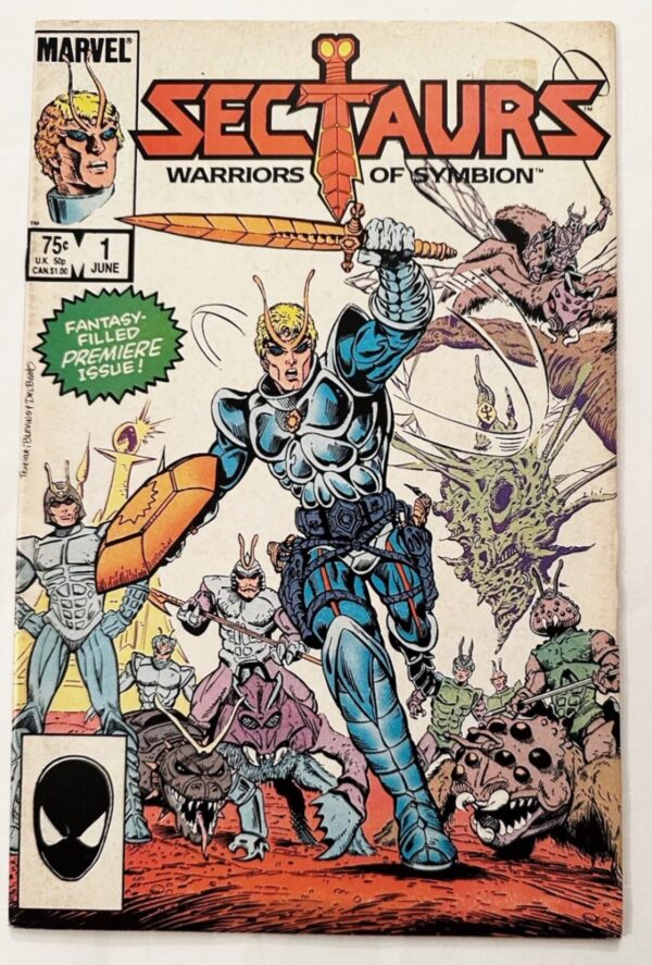 Marvel Comics Sectaurs #1 1985