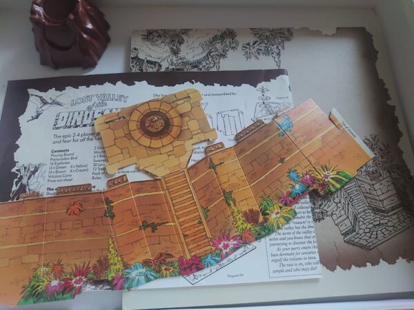 Vintage Lost Valley of the Dinosaurs Board Game 1985 Waddington - Image 4