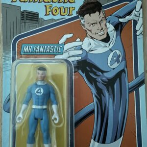 Marvel Legends Retro Kenner Mr Fantastic 3.75" Action Figure Fantastic Four